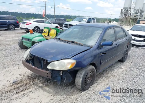 2003 Toyota Corolla Le из США, поврежденный, VIN 1NXBR32E53Z024487